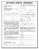 Extended Service Agreement for Vision Engraveing Machines & CNC Router