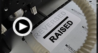 click to play Reversed and Raised Text Video.