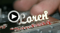 Click to play Sterling Silver Pendant Engraving Video