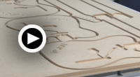 Click to play Wood Routing Video